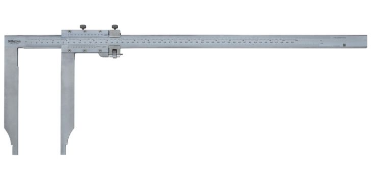 Mitutoyo Hosszúpofás nóniuszos tolómérő finomállítóval, 0-500 mm (0-20"), 0.02 mm (0.001") (534-106) termék fő termékképe