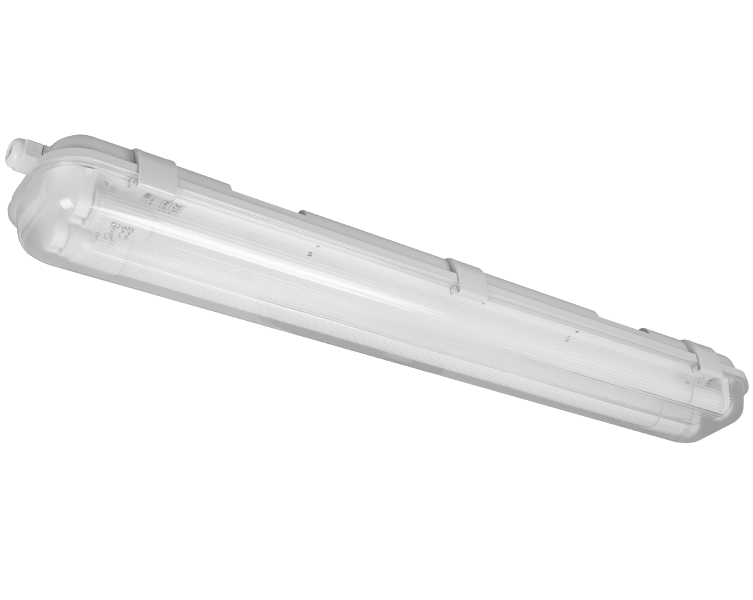Elmark LED fénycsöves lámpatest, szürke, 1570x166 mm, 3840 lm, 6500 K, 2x24 W termék fő termékképe