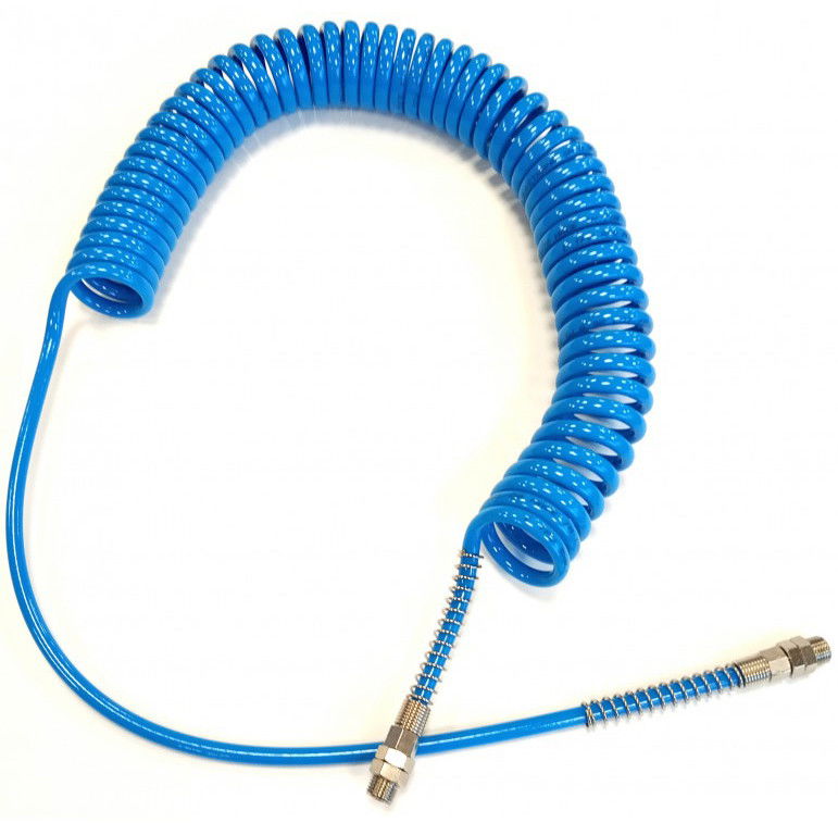 Rectus SPF6510SB150R kalibrált Shore A 98 PU spiráltömlő forgó csavarzattal, kék, 10x6.5x1.75 mm, 15 m hosszú termék fő termékképe
